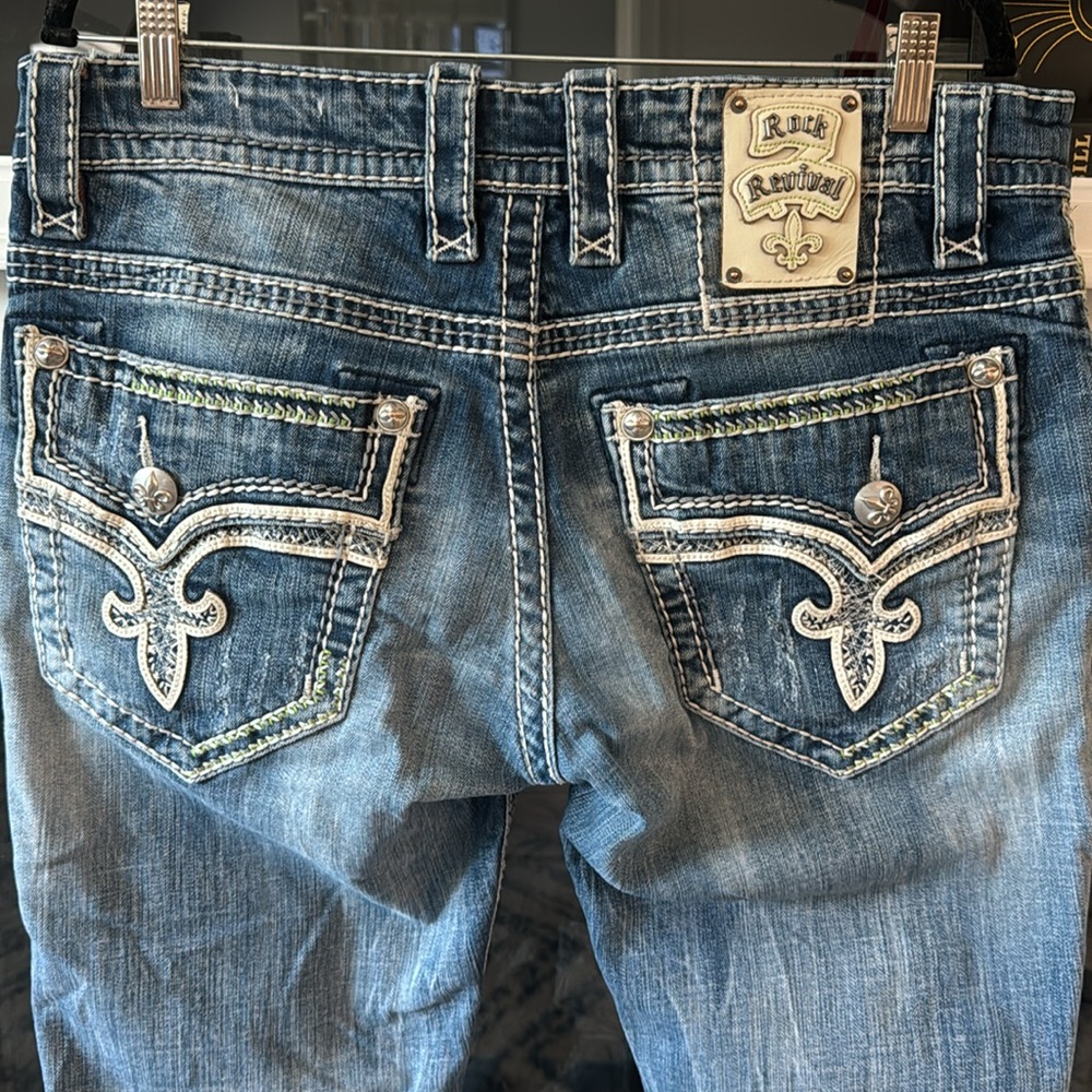 SLIM BOOT 34 James Rock Revival Denim Jeans